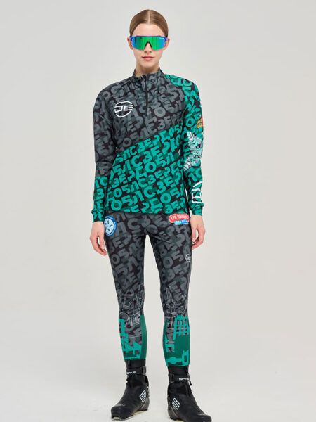 Гоночный костюм DE Свердловская область зеленый