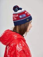 Шапка DE Московская область синий/красный — изображение 5