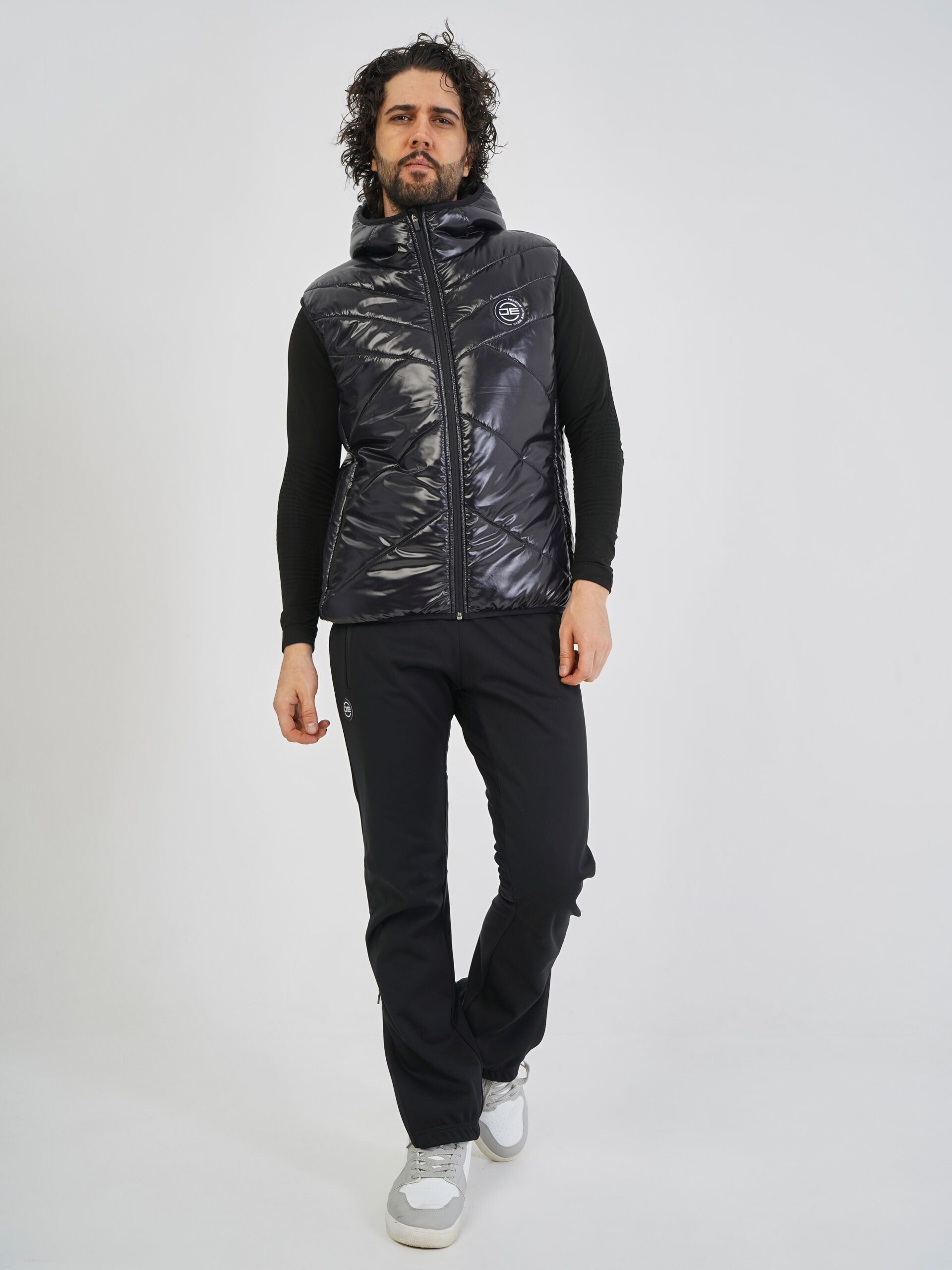 KVS09846 (1) Жилет Ленинград - черный мужской — изображение 1